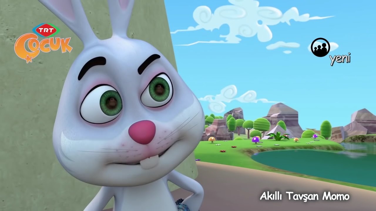 TRT Çocuk Akıllı Tavşan Momo 1 Bölüm